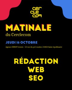 Matinale rédaction WEB SEO